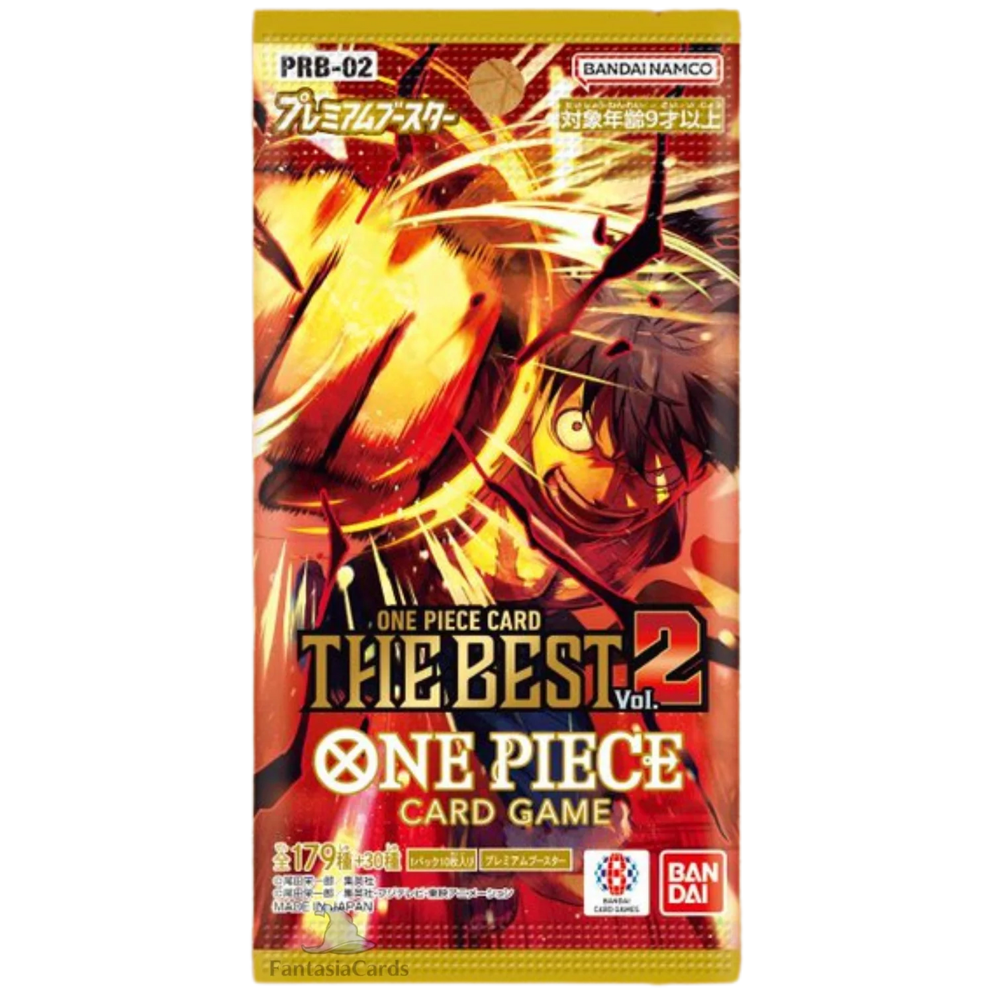 Booster Box One Piece TCG The Best Vol.2 PRB-02 version japonaise scellée Bandai