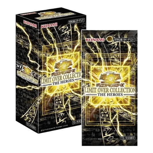 Display Yu-Gi-Oh! Limit over Collection The Heroes japonais